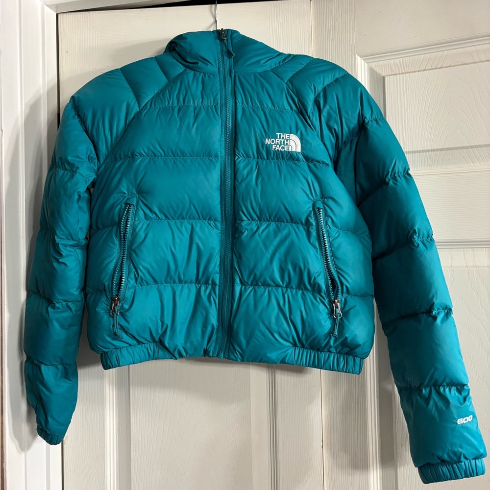 Women’s The North Face Hydrenalite Down Hoodie Teal blue XS Puffer jacket